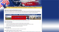 Desktop Screenshot of americanauctiongallery.com